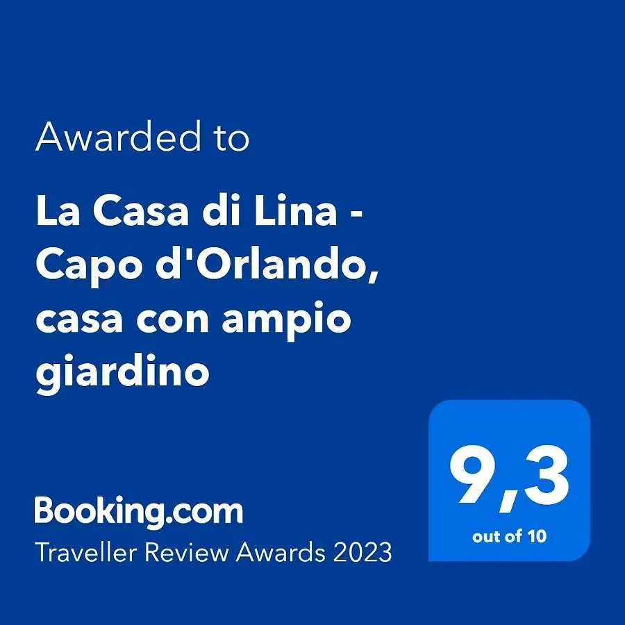 La Casa Di Lina - Capo D'Orlando, Casa Con Ampio Giardino Villa İtalya